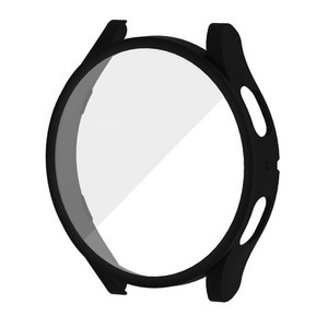 UB 갤럭시 워치7 하드 범퍼 PC 풀커버 케이스 슬림핏 44mm 40mm, 하드_블랙