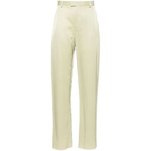 보테가 베네타 새틴 스트레이트 팬츠