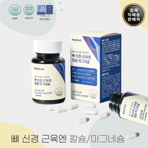 해비추얼 건강 면역력 뼈 근육 강화 -칼슘 마그네슘 비타민 종합 2개월분, 1개, 60정