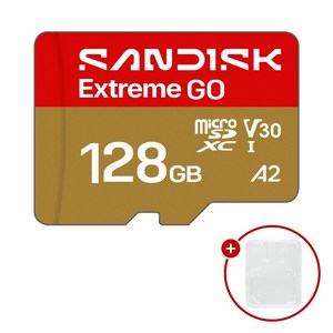 샌디스크 마이크로SD카드 Extreme 익스트림 SDSQXGN + SD카드 케이스 패키지