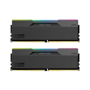 ESSENCORE KLEVV DDR5-6000 CL30 CRAS V RGB 패키지 서린 (48GB(24Gx2)), 2개