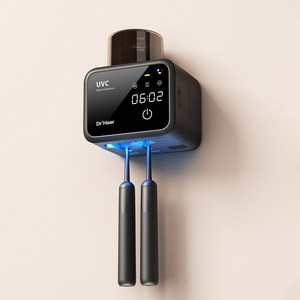 닥터하르 무선 UV히팅 칫솔살균기 가정용 휴대용 소독기 면도기 건조기 2구