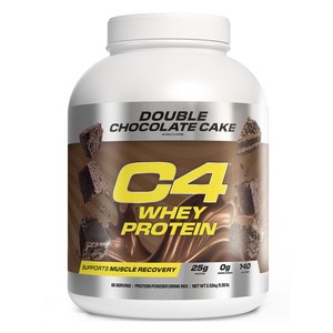 C4 웨이 프로틴 더블 초콜릿 케이크