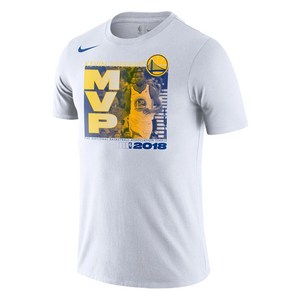 나이키 NBA GSW 케빈 듀란트 2018 MVP 파이널 티셔츠, 화이트계열, Standard M(KR 100)