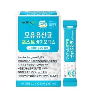 헬씨허그 모유유산균 포스트바이오틱스, 60g, 6개