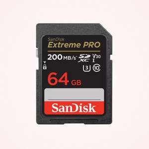 샌디스크코리아 공식인증정품 SD메모리카드 SDXC Extreme Pro 익스트림 프로 UHS-I SDSDXXU 64GB ( 공식수입정품 )