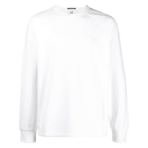 C.P.컴퍼니 로고 아플리케 스웨트셔츠