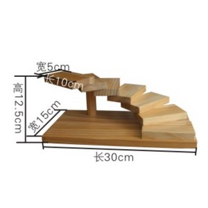 15단 일식 초밥 계단 나무 접시 월남쌈 고기 사시미 회 정육 샤브샤브 파티접시 우드트레이 플레이팅 야끼니꾸 코스요리 우드 그릇 혼술 트레이플레이트 카나페 호텔, 7단30cm x15cm x 12.5cm, 1개