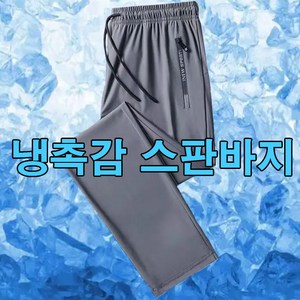 차쿠 남성 여성 여름 얼음 슬랙스 바지 아이스 조거팬츠 작업복 바지 스판 트레이닝 스포츠 운동 바지 냉촉감