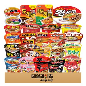 컵라면 큰사발 24종, 1개