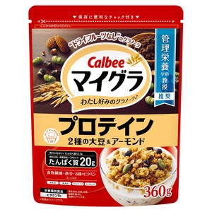 가루비 마이구라 프로틴 2종 대두 & 아몬드, 360g, 1개