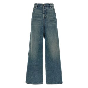 디젤 D-Sire-W 유즈드 이펙트 와이드 진, 블루계열, Denim size 26(KR 66-67)