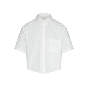 메종 마르지엘라 반소매 셔츠, 화이트계열, Collar (cm) 37