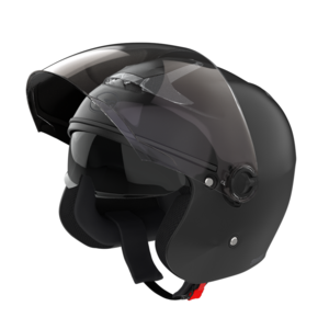 스웨그 RS10 오토바이 헬멧 가벼운 오픈페이스 소두핏 초경량 스쿠터헬멧 1050g, 무광블랙, XS