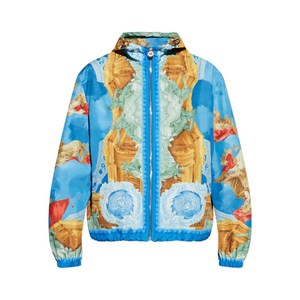 베르사체 메두사 로고 집업 재킷, 블루계열, Italy 48(KR 100)