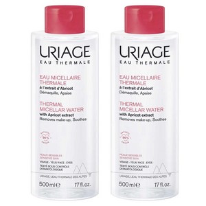 유리아쥬 미셀라 클렌징 워터 센서티브, 500ml, 2개