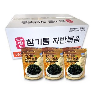 맛있는 참기름 자반볶음 김자반 김가루, 20개, 50g