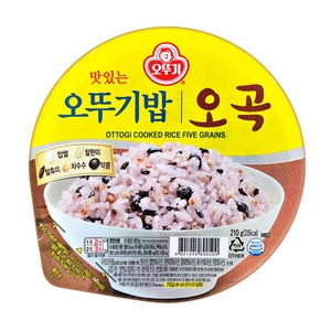 오뚜기 오뚜기밥 오곡, 210g, 18개