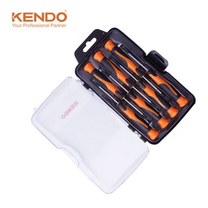 켄도 정밀 드라이버 세트 20538CO (7PCS) 시계 안경 마그네틱, 1개