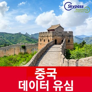 중국유심 중국유심칩 3일 4일 6일 9일 속도제한 없는 데이터 VPN없이 인스타 카카오톡 유튜브 네이버 사용 스카이패스로밍, 20일, 매일 3GB, 택배수령
