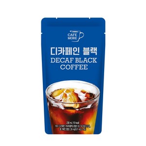 [카페모어] 디카페인 블랙 (230ml 10개입) 몸에도 좋은 건강한 커피, 230ml, 10개