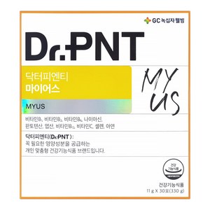 [정품]닥터피엔티 마이어스 녹십자웰빙 MYUS vitamin B, 1개, 30회분