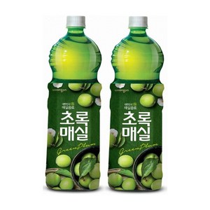 웅진 초록매실, 1.5L, 13개