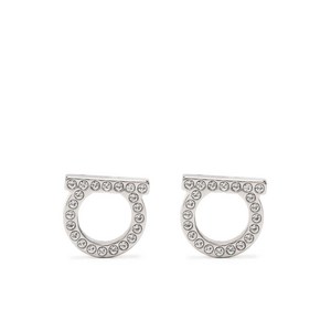 페라가모 L 간치니 크리스털 이어링