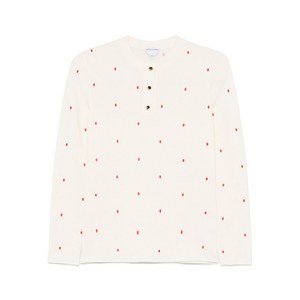 보테가 베네타 매치스 자수 탑, 베이지계열, Standard S