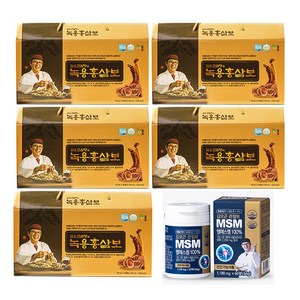 홈쇼핑 정품 23년형 김 오곤 녹용 홍삼보 6년근 홍삼추출액, 150포+김오곤 관절영양제1병