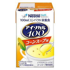 네슬레헬스사이언스 아이소카르 100 콤팩트 영양식 콘스프 맛, 100ml, 1개