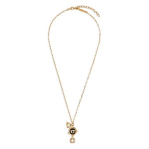 페라가모 간치니 플라워 참 네크리스