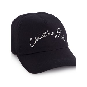 디올 핸드라이팅 시그니처 베이스볼 캡 모자