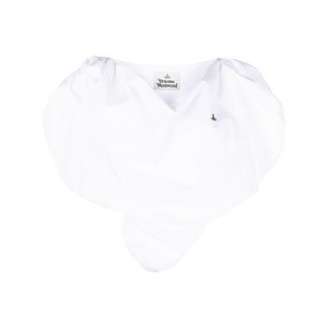 비비안웨스트우드 하트 비대칭 탑, 화이트계열, Italy 42(KR 66)