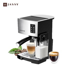 JASSY 커피 머신 19 Bar OneTouch Espresso Cafetera JS-100 자동 우유 거품 시스템이 있는 에스프레소 커피 메이커 머신