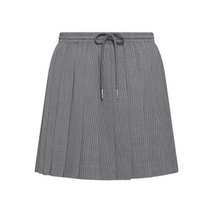 톰 브라운 드로스트링 플리츠 미니 스커트, 그레이계열, Italy 38(KR 44)