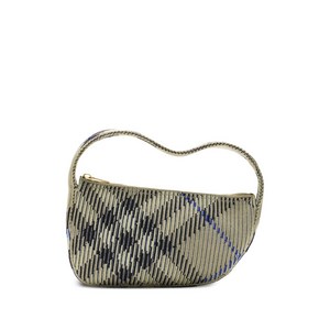 버버리 체크 미니 니트 백 ​