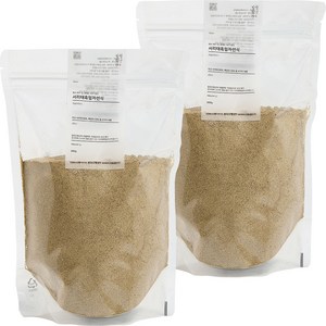 방앗간청년 서리태흑임자선식, 500g, 2개
