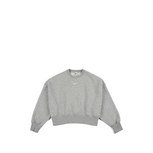 나이키 피닉스 크롭 스웨트셔츠, 그레이계열, Standard XS