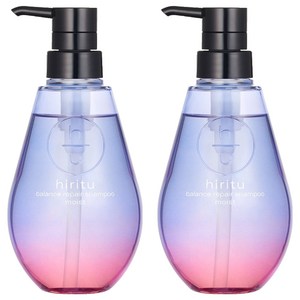 히리츠 밸런스 리페어 샴푸 모이스트, 410ml, 2개