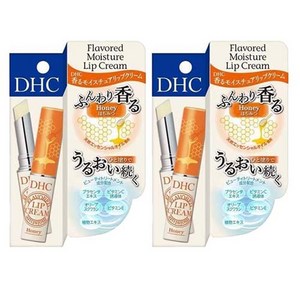 DHC 향기로운 모이스처 립 크림 허니향 1.5g 2팩, 허니, 1.5g, 2개
