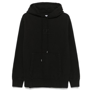 C.P.컴퍼니 로고 플리스 후디, 블랙계열, Standard L(KR 105)