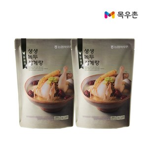 [목우촌] 생생 녹두 삼계탕 1kg X 2개