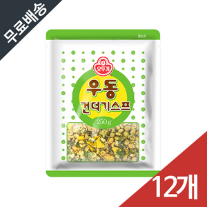 오뚜기 우동 건더기 스프, 250g, 12개