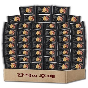 블랙트러플 하몽 소다 크래커 퀴노아 치아씨드 대용량 개별포장 와인 안주 과자 간식, 21g, 50개