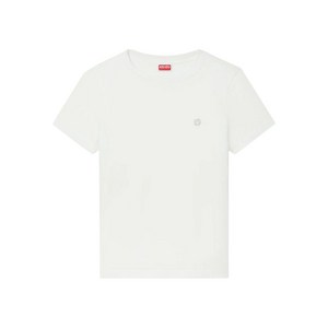 겐조 플라워 아플리케 티셔츠, 베이지계열, Standard S