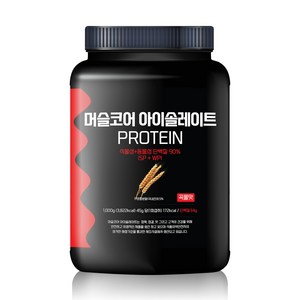 락토프리 당제로 프로틴컴퍼니 머슬코어 아이솔레이트 프로틴 곡물맛, 1kg, 1개