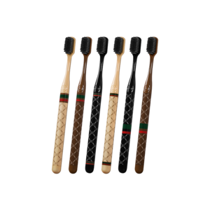 6켤레 성인 칫솔 연모 칫솔, 6개입, 1개