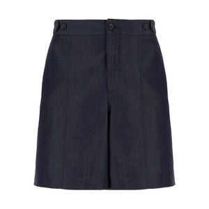 알렉산더맥퀸 하이웨이스트 데님 쇼츠, 블루계열, Italy 50