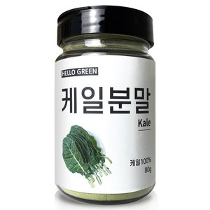 헬로우그린 국산 천연 조미료 케일 분말 80g(통), 80g, 1개